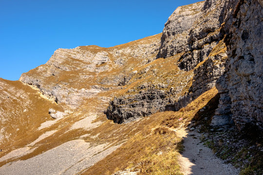 Wanderweg am Spirljoch