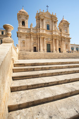 Fototapeta premium Baroque cathedral of Noto Syracuse