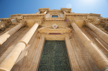 Fototapeta premium Baroque cathedral of Noto Syracuse