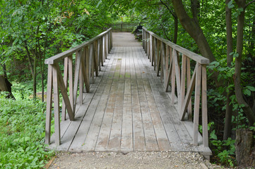 Obraz premium Wooden bridge