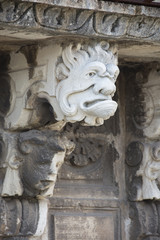 Baroque Masks in Catania Sicily