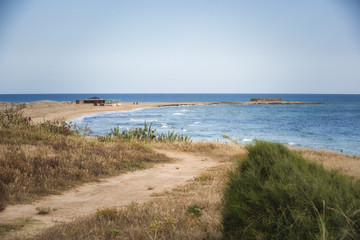 Fototapeta na wymiar Extreme southwest corner of Sicily