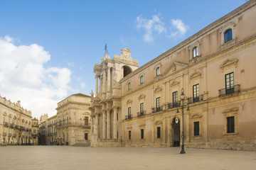 Syracuse Ortigia Piazza Duomo