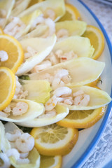 Sicilian shrimp salad