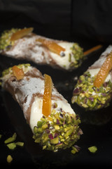 Sicilian cannoli