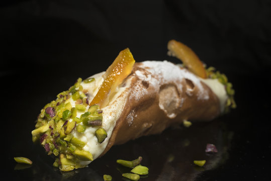Sicilian cannolo