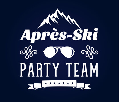apres ski party team
