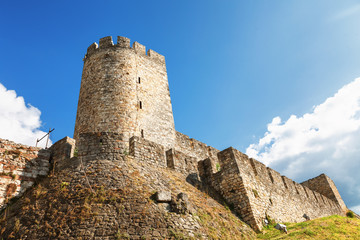 Fototapeta na wymiar Belgrade Kalemegdan Fortress or Beogradska Tvrdjava
