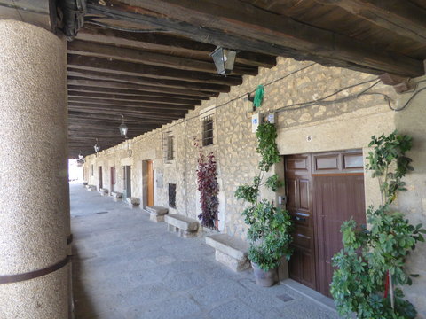 Cuacos de Yuste pueblo de Cáceres, Extremadura. Es la capital de La Vera