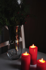 New Year candles