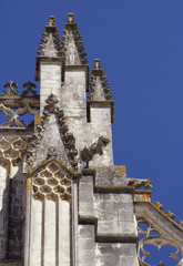Elements of architecture the monastery of Batalha. Portugal.