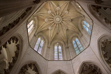 Obraz premium Elements of architecture of the monastery of Batalha. Portugal.