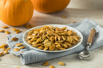 Homemade Roasted Spiced Pumpkin Seeds