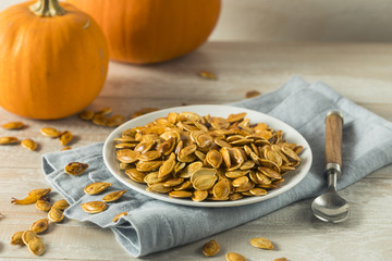 Homemade Roasted Spiced Pumpkin Seeds