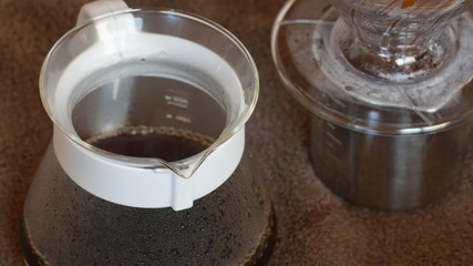 ペーパードリップ　コーヒー