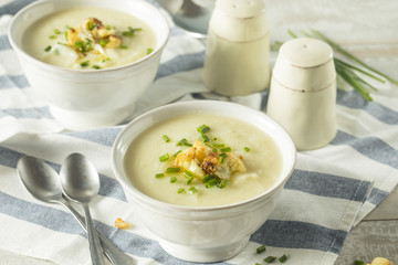 Healthy Homemade Cauliflower Soup