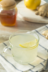 Healthy Homemade Lemon Ginger Tea