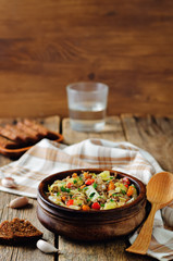 Cabbage minced beef ragu