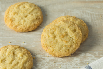 Sweet Homemade Vanilla Wafer Cookies