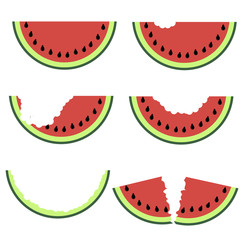 Fresh Slaced Ripe Watermelon