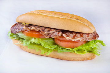 Grilled Beef Steak Sandwich