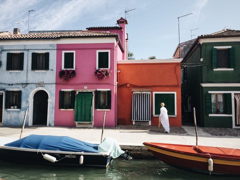 Fototapeta burano venice island bajka