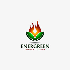 Green Energy Logo Template