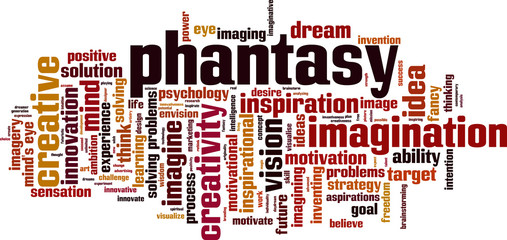 Phantasy word cloud