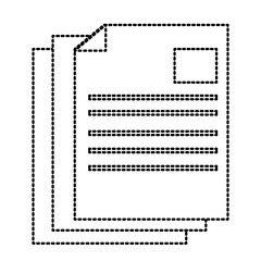 Sheet document symbol icon vector illustration graphic design