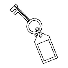 Key door isolated icon vector illustration graphic design