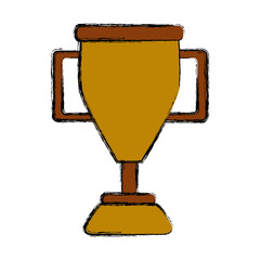 Cup trophy symbol icon vector illustration graphic design