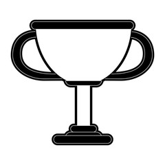 Cup trophy symbol icon vector illustration graphic design