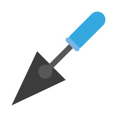 Spatula construction tool icon vector illustration graphic design