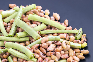 fresh Cow Pea ready for cooking