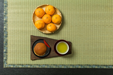 日本茶　green tea made in Japan