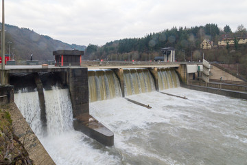 sluice gate Mettlach