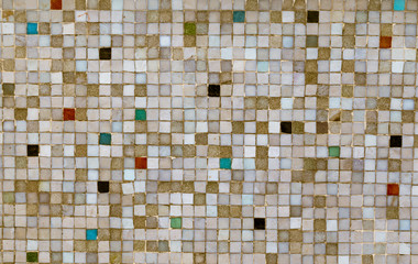 Stone mosaic texture for background.
