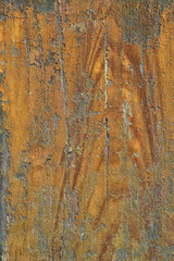 Old antique weathered distressed damaged stained grunge wood grain planked wall rustic background texture photo vertical