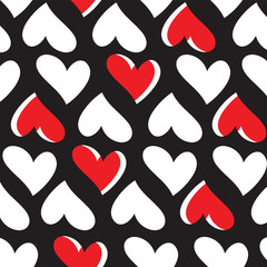 Valentines day hearts.