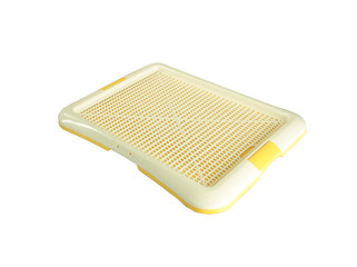 Toilet for pets on isolated. Pet supplies