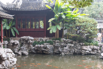 Fototapeta na wymiar Shanghai Yu Garden