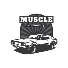 Muscle Car Logo, Muscle car community