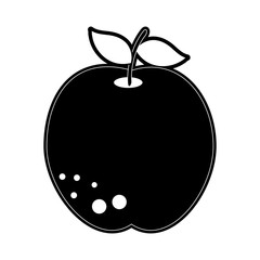 orange citric fruit icon vector illustration graphic design