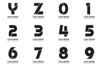 Modern Minimal Vector Logo for banner