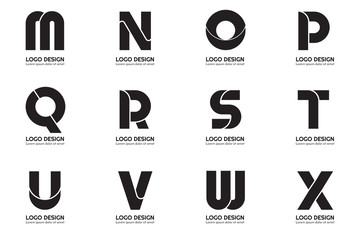 Modern Minimal Vector Logo for banner