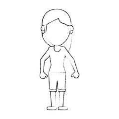 Woman faceless avatar icon vector illustration graphic design