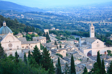 Fototapeta na wymiar Assisi View