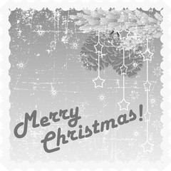 Greeting card with cones