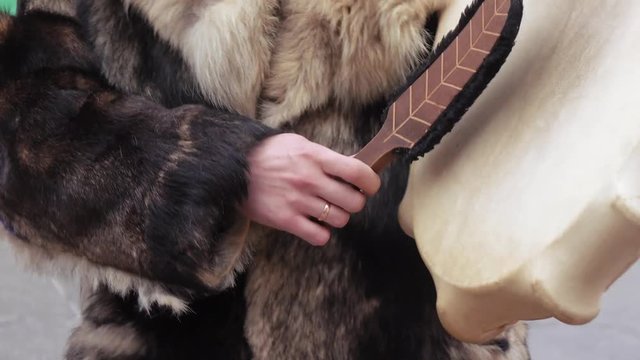 Chukchi musical instrument