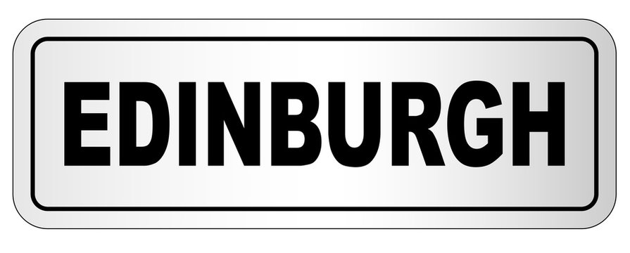 Edinburgh City Nameplate